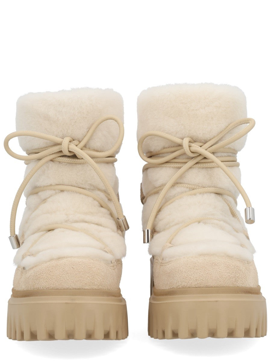 Hogan - Woman - Beige - Boot