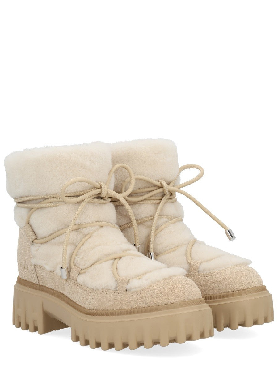 Hogan - Woman - Beige - Boot