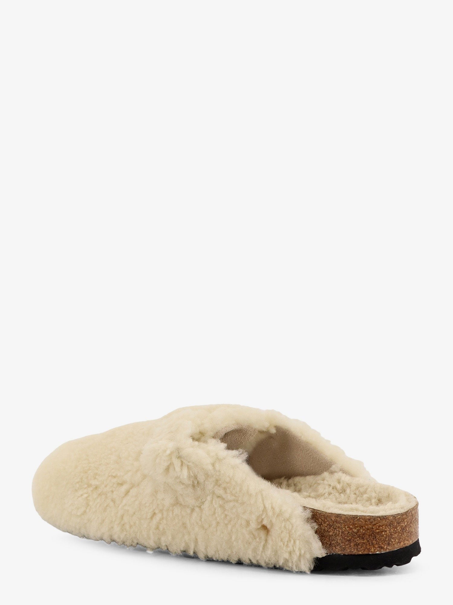 Birkenstock - Woman - Teddy Eggshell - Flat Sandal