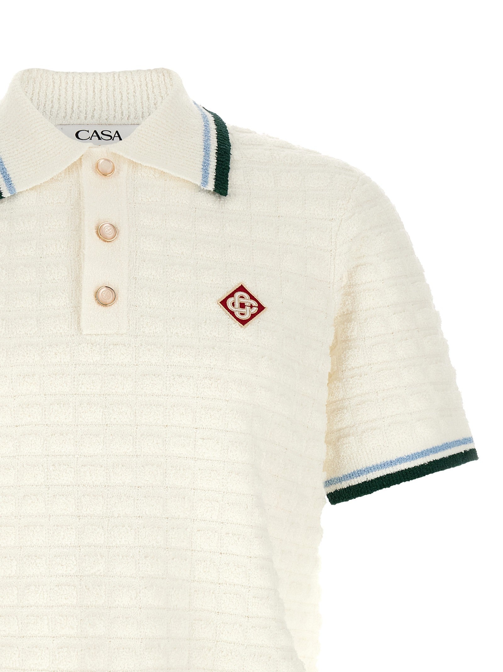 CASABLANCA - nan - White - Polo Shirt