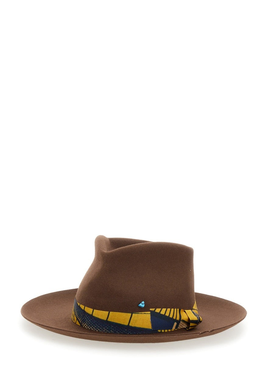 SUPERDUPER FEAT LORENZOJOVA - Man - Brown - Hat