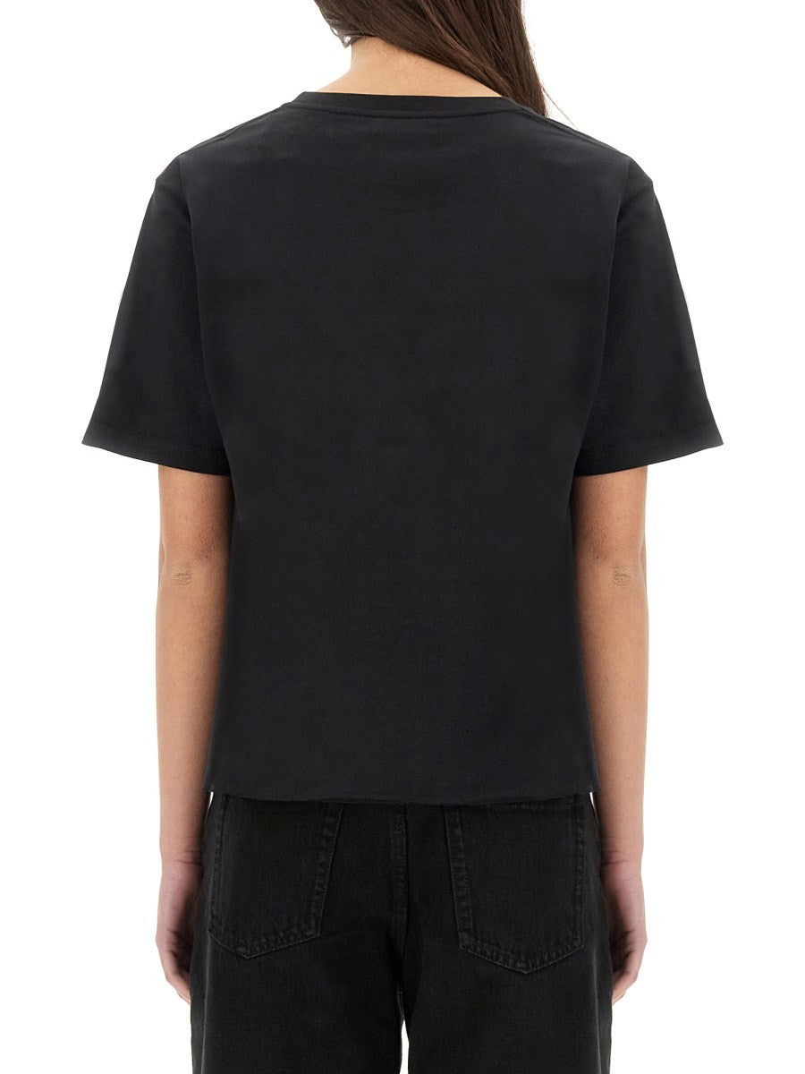 Saint Laurent - Woman - Black - T-shirt