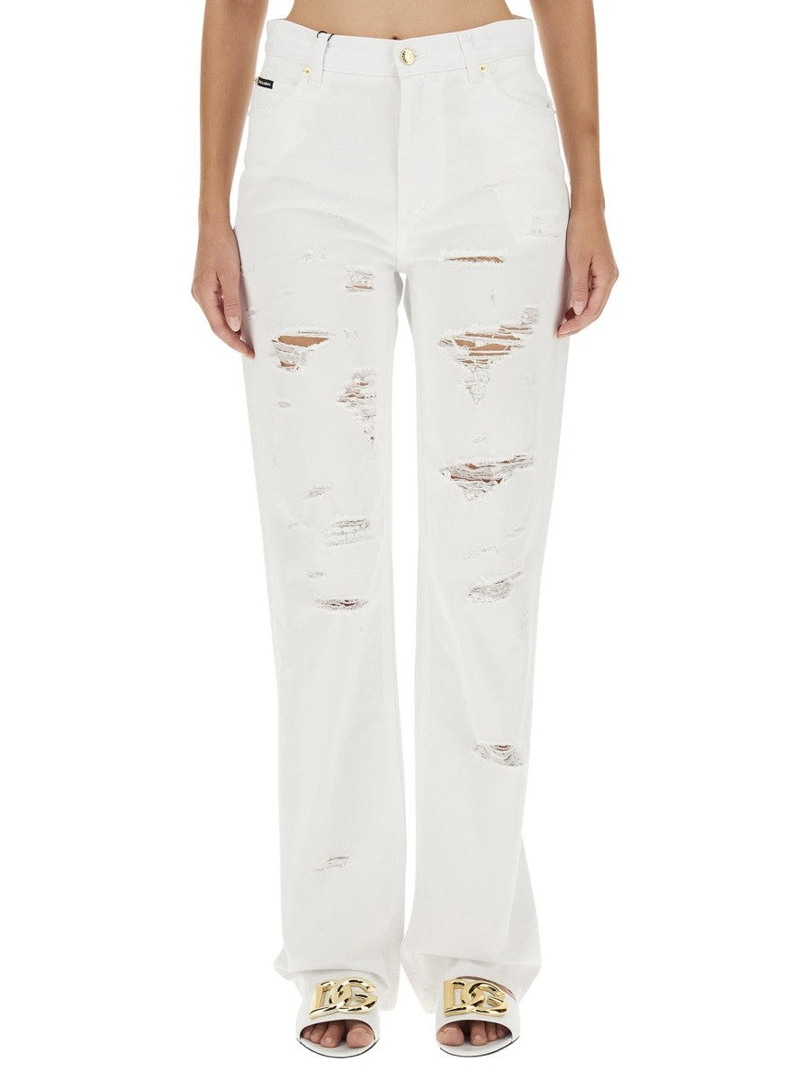 Dolce & Gabbana - Woman - White - Jeans