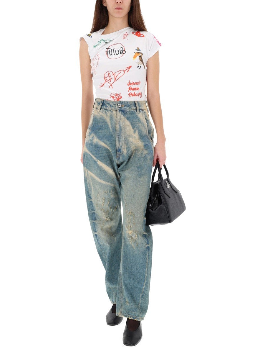 Vivienne Westwood - Női - Kék - Farmer