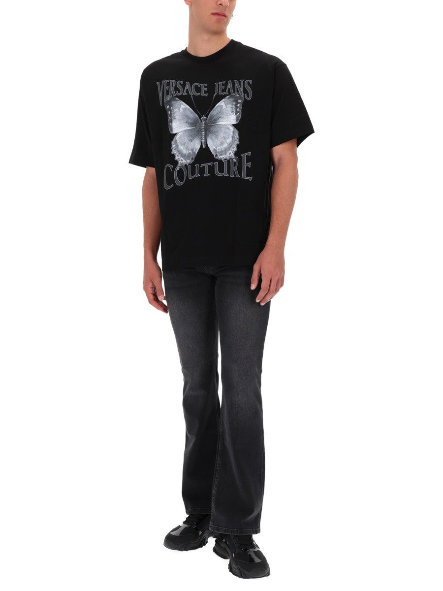 Versace Jeans Couture - Férfi - Fekete - Póló
