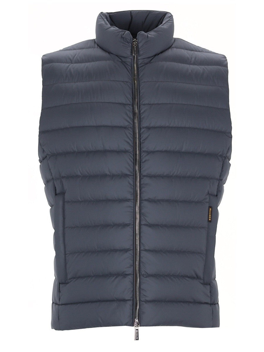 Moorer - Man - Blue - Vest