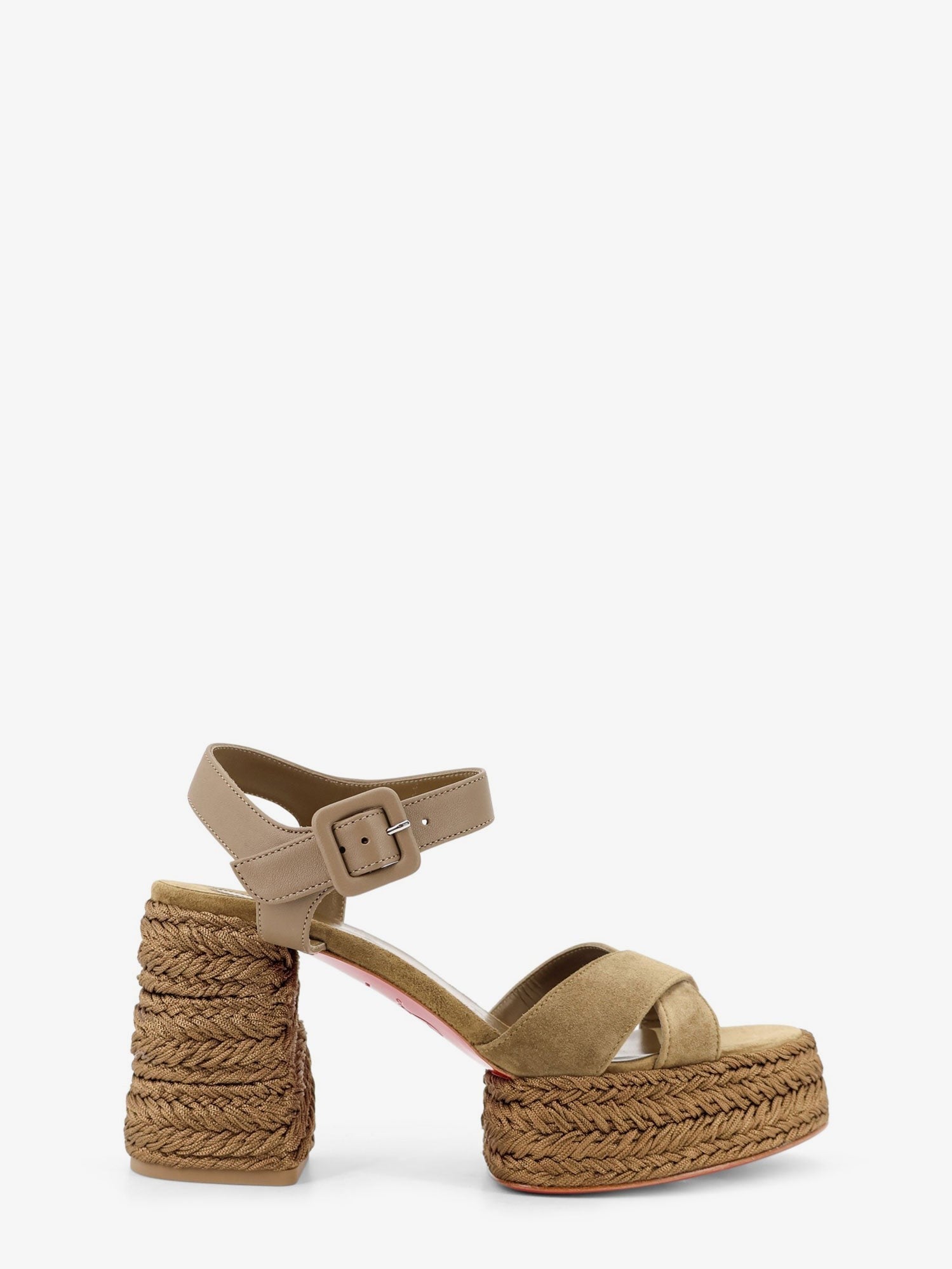 CHRISTIAN LOUBOUTIN - Woman - Brown - Heeled Sandal