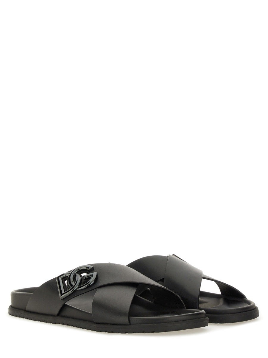 Dolce & Gabbana - Man - Black - Sandal
