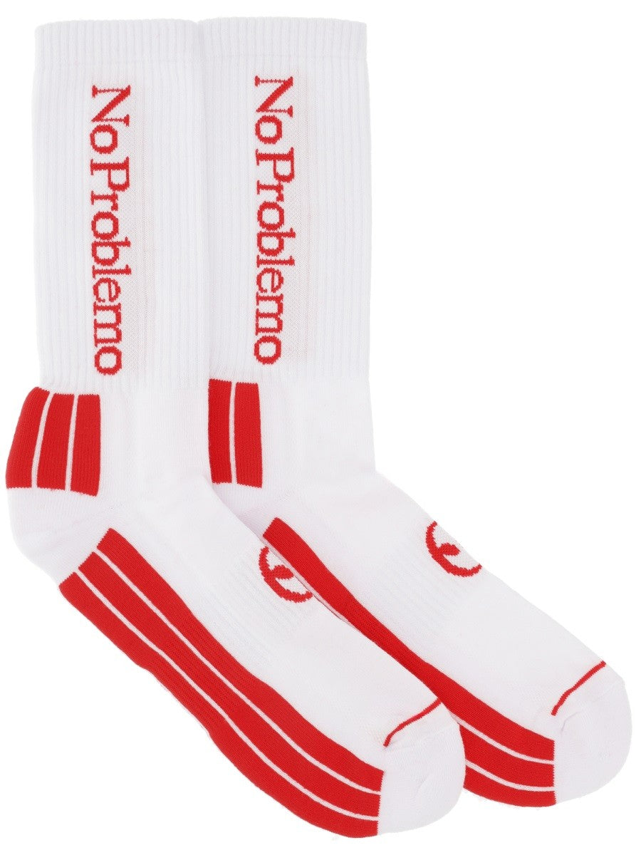 NO PROBLEMO - Man - White - Socks
