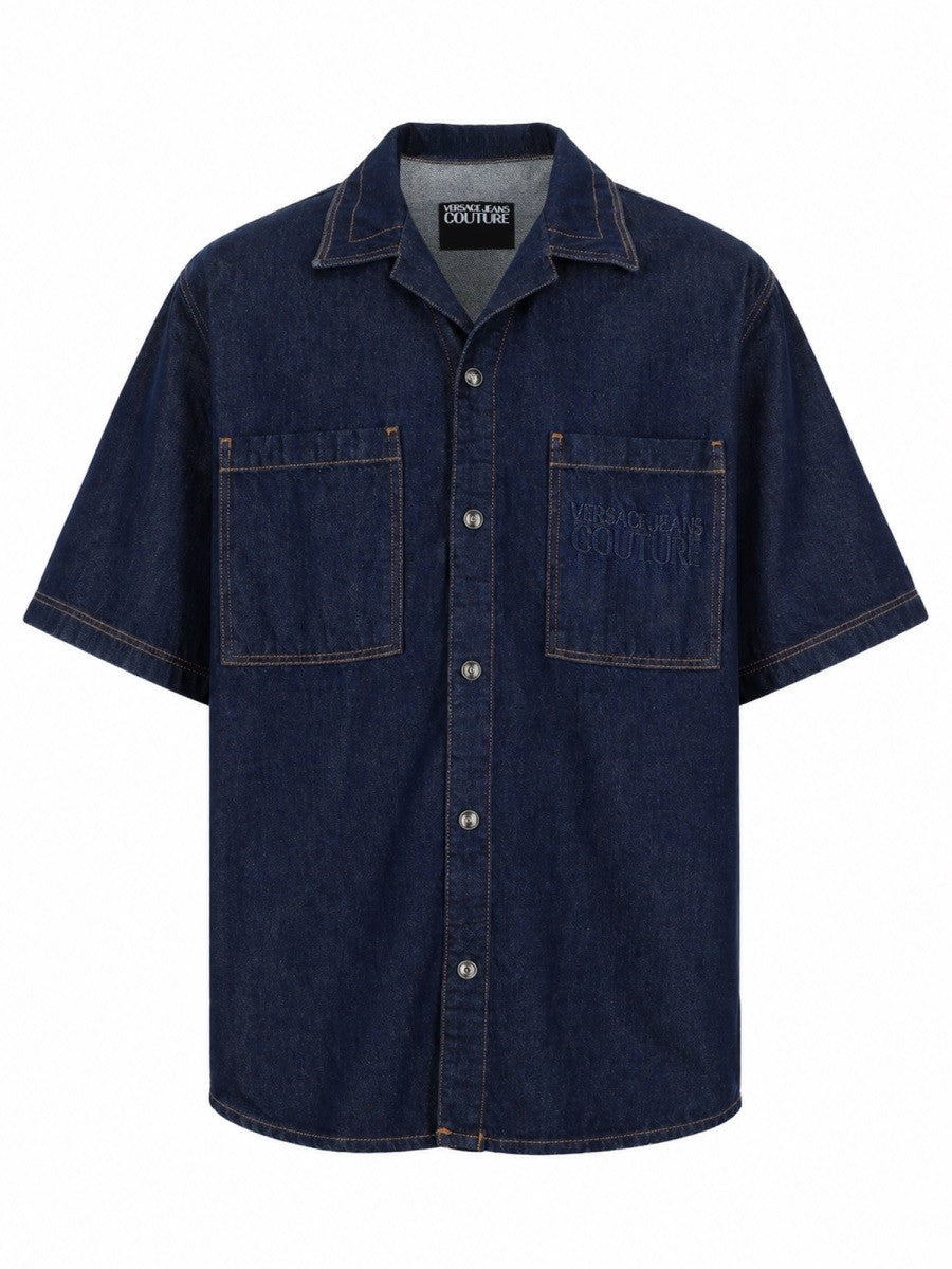 Versace Jeans Couture - Man - Blue - Shirt