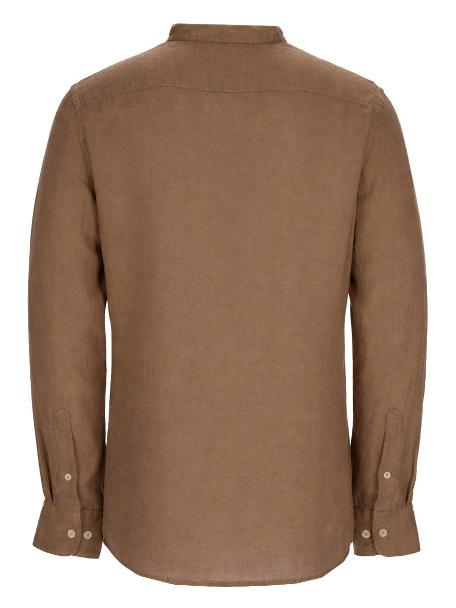 120% LINO - Man - Brown - Shirt