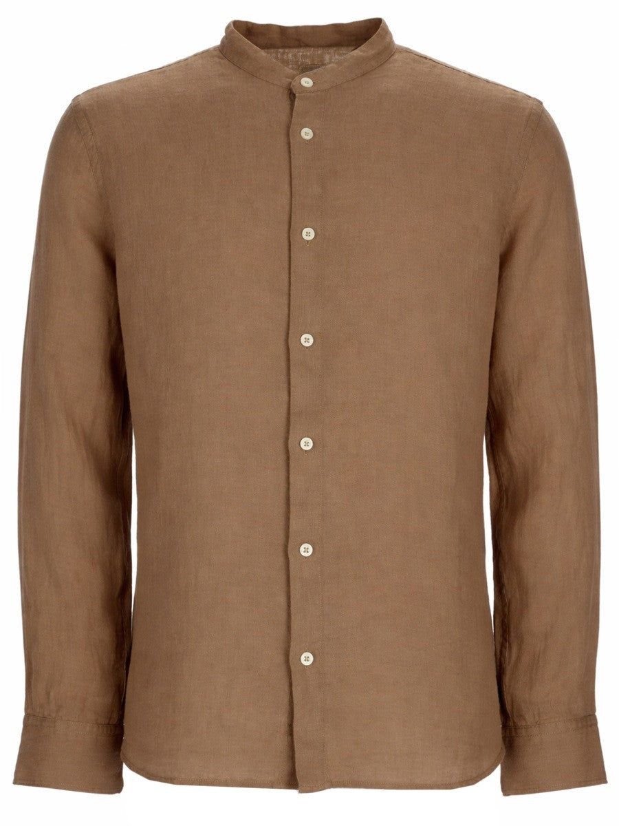 120% LINO - Man - Brown - Shirt