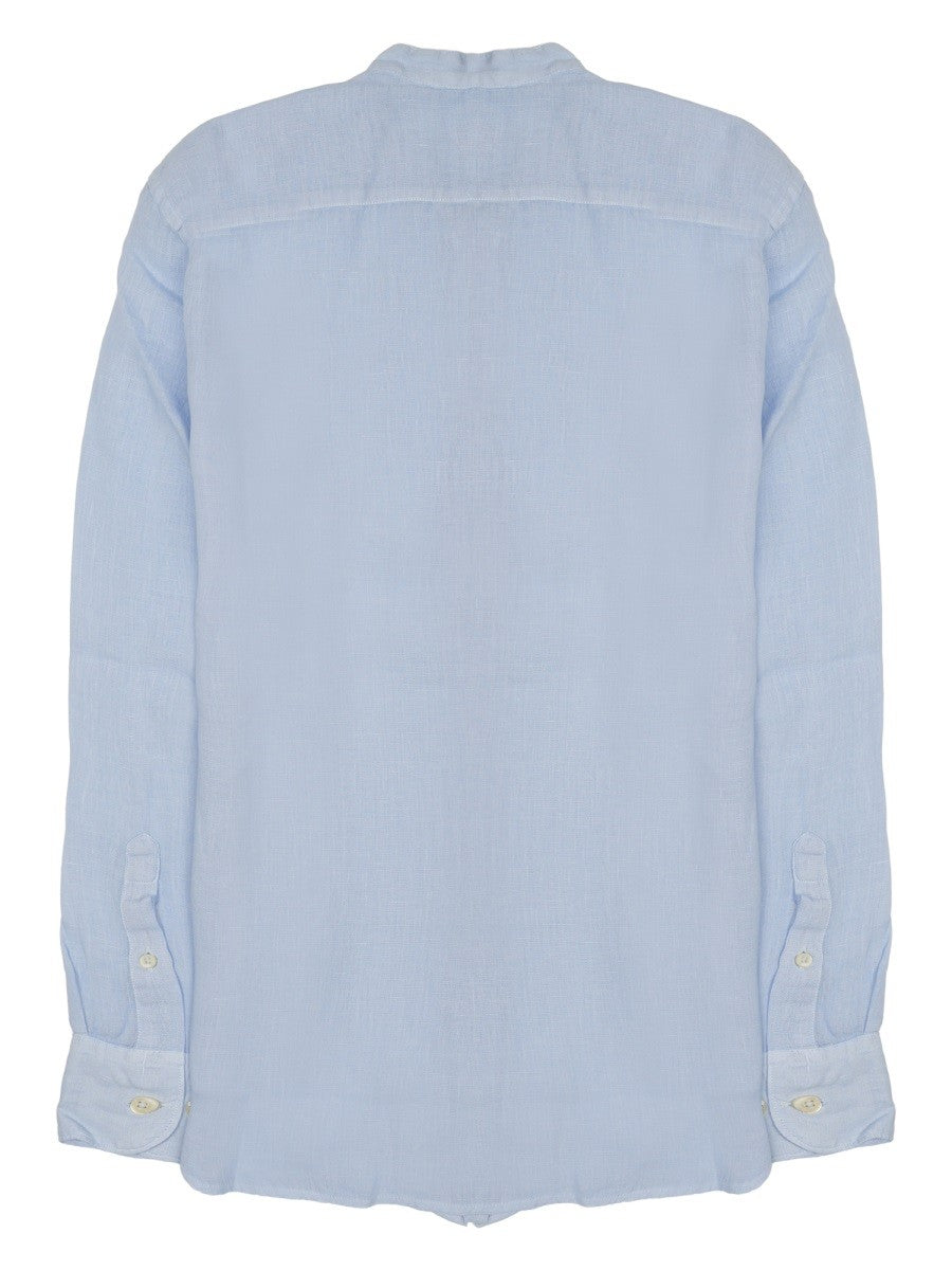 120% LINO - Man - Blue - Shirt