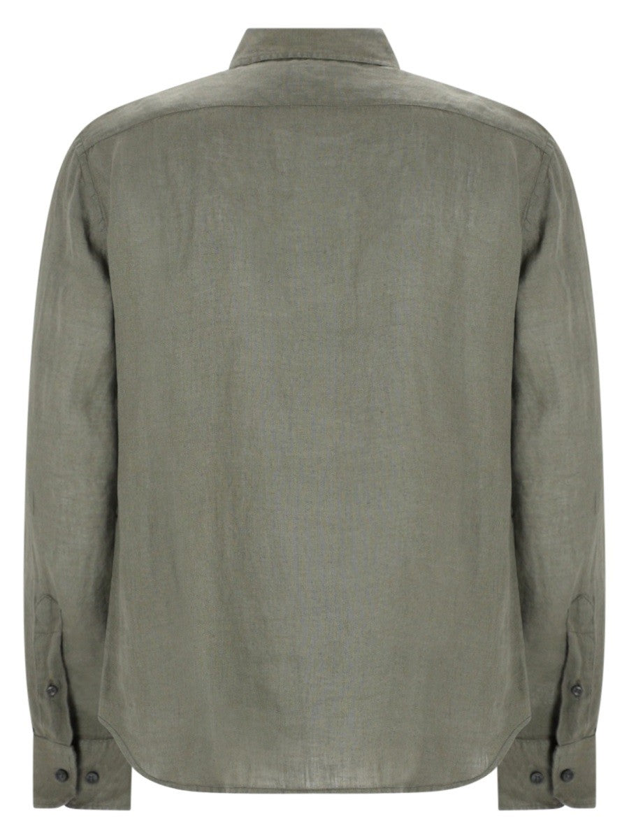 120% LINO - Man - Green - Shirt