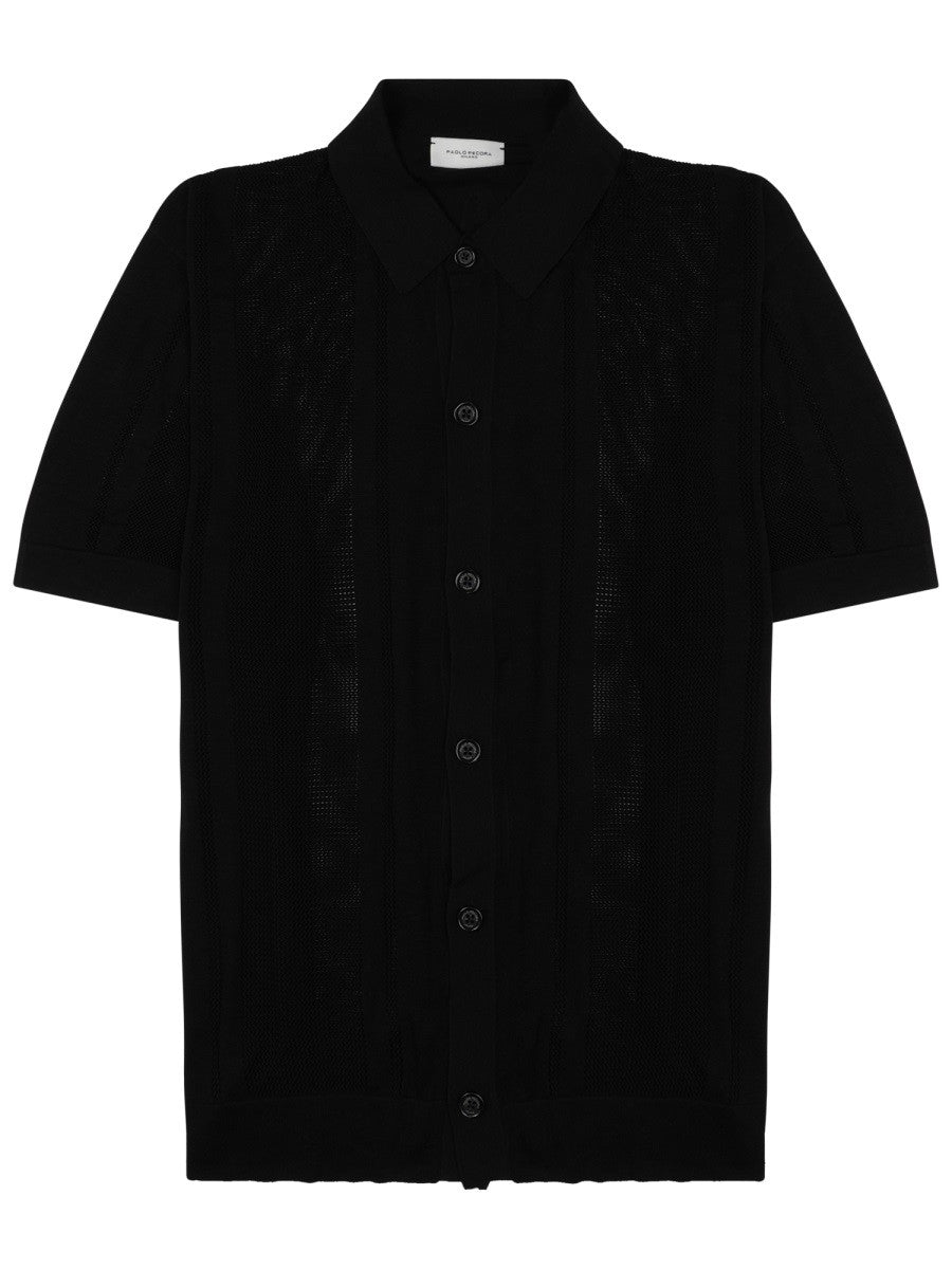 PAOLO PECORA MILANO - Man - Black - Shirt