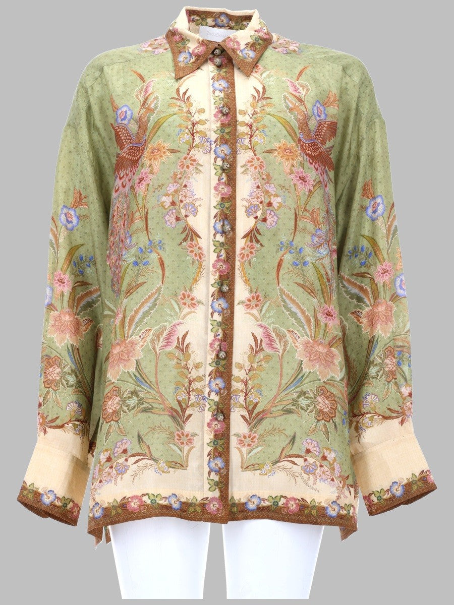 ZIMMERMANN - Woman - Green - Shirt