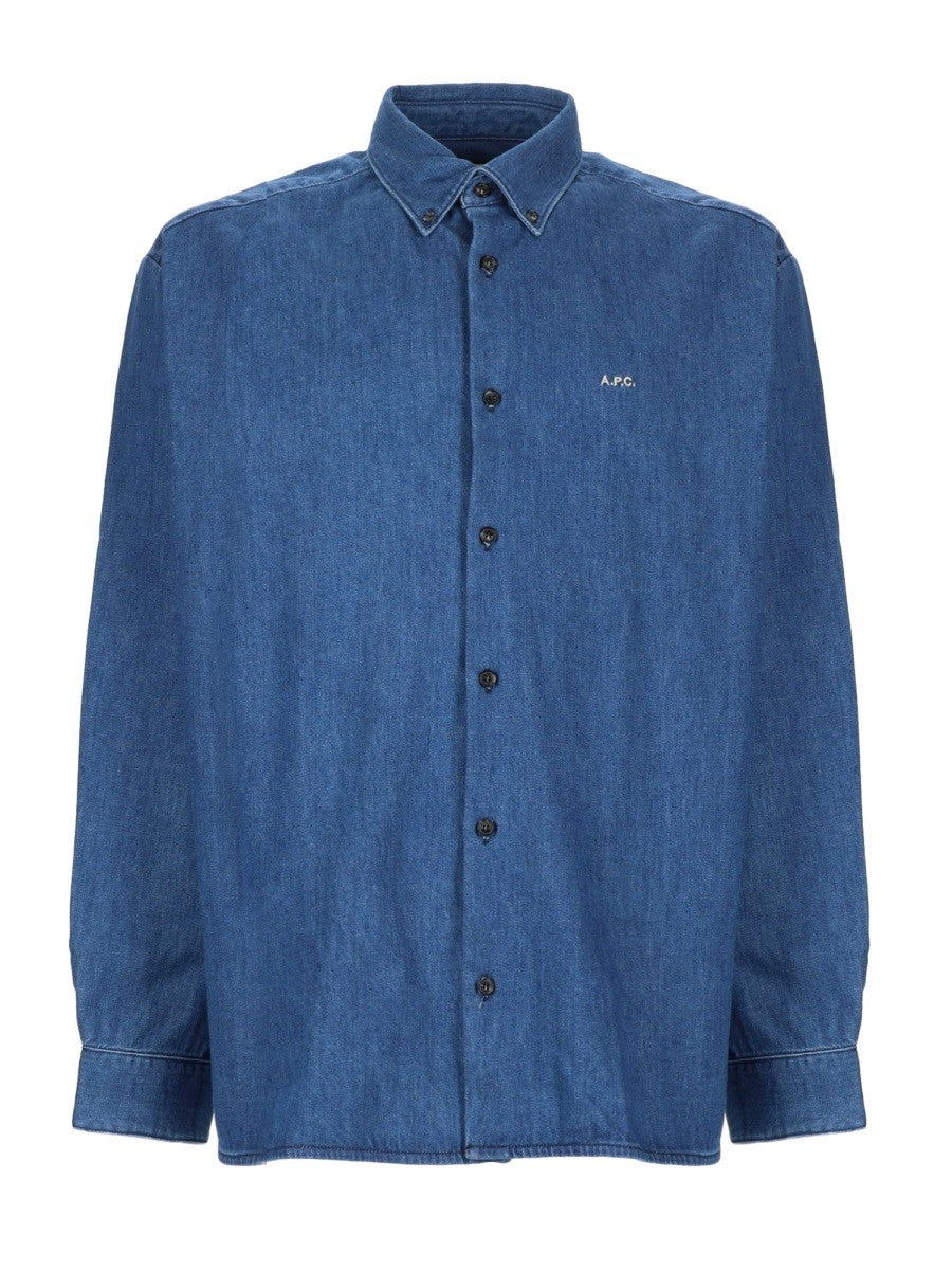 A.P.C. - Man - Blue - Shirt