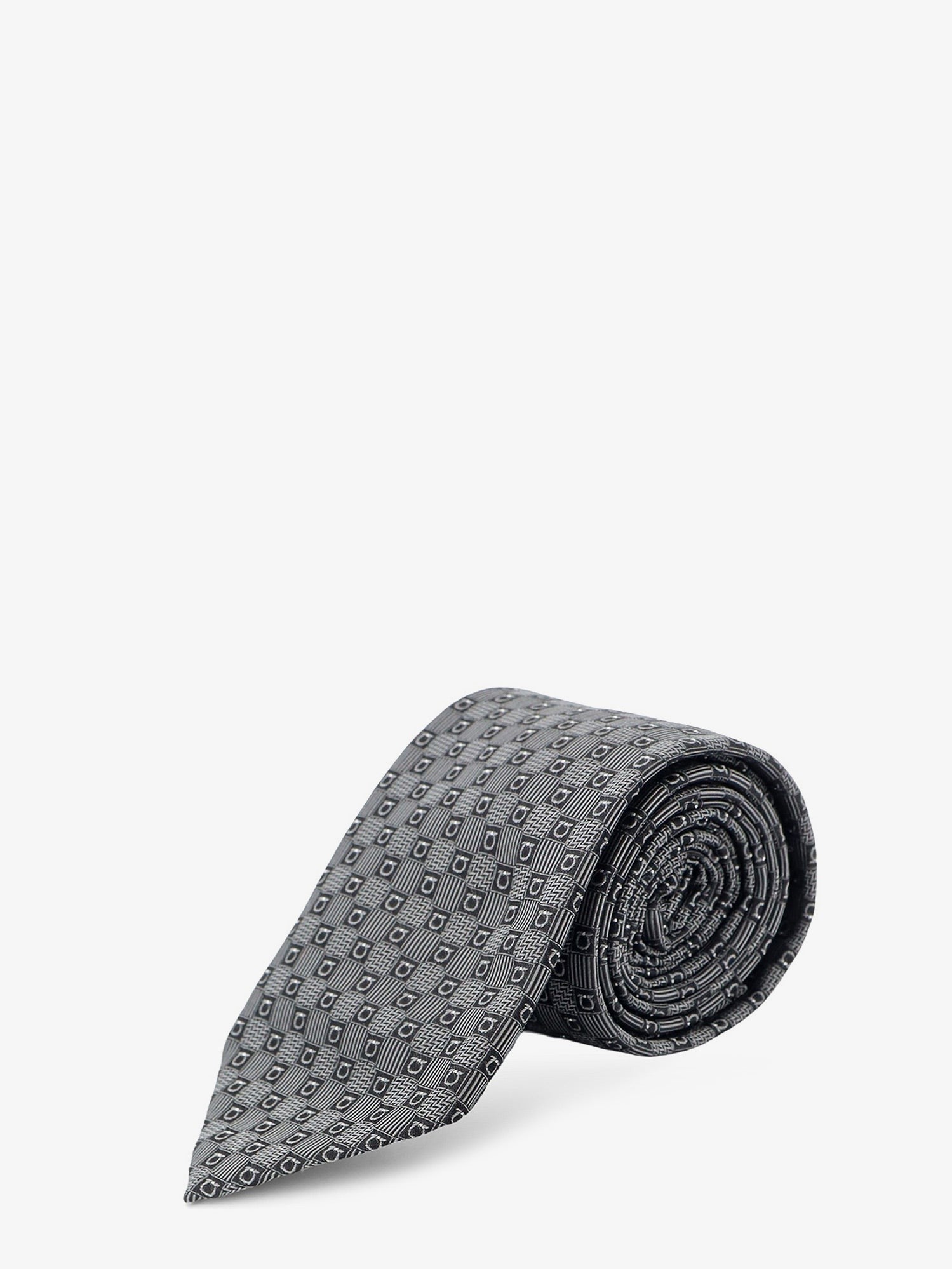 Ferragamo - Man - Grey - Tie