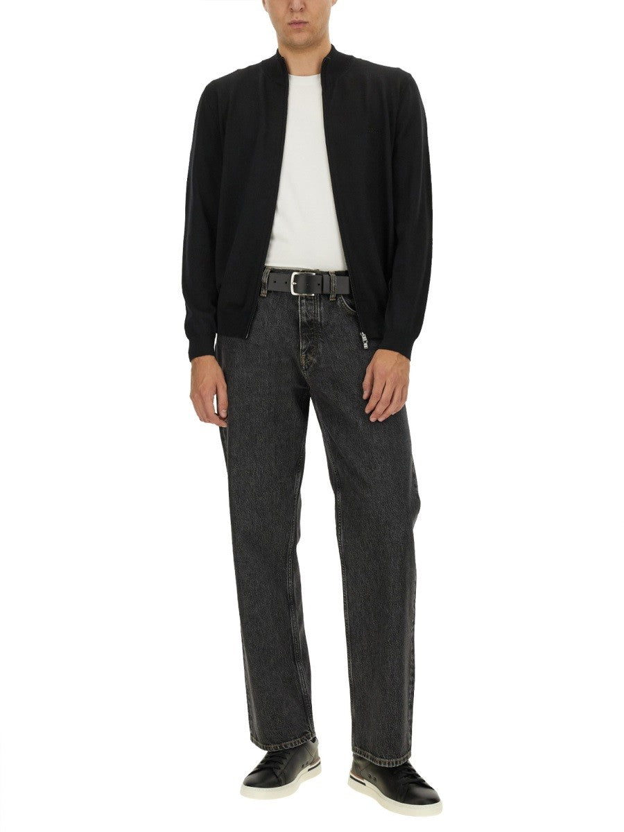 Boss - Férfi - Fekete - Pulóver