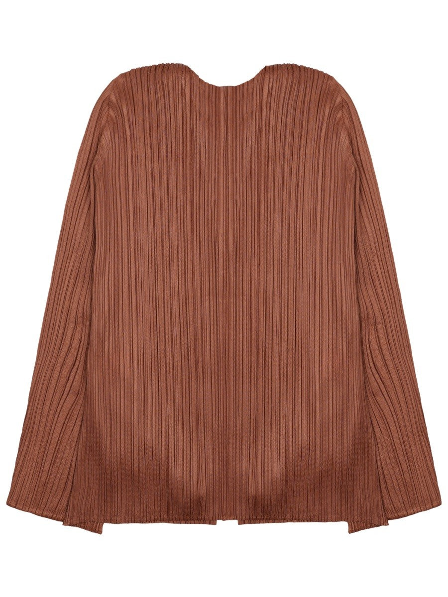 PLEATS PLEASE ISSEY MIYAKE - Nő - Barna - Kabát