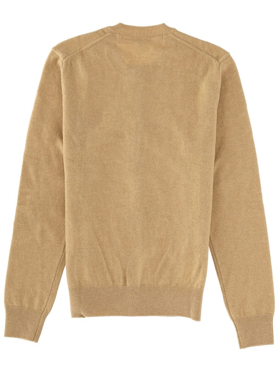 COMME DES GARCONS PLAY - Unisex - Beige - Pulóver