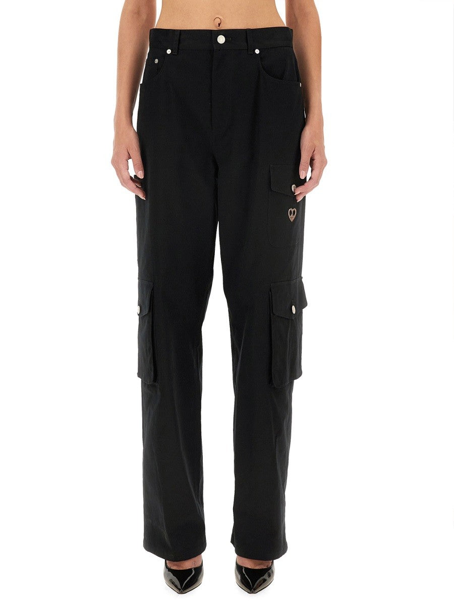 MOSCHINO JEANS - Woman - Black - Pants