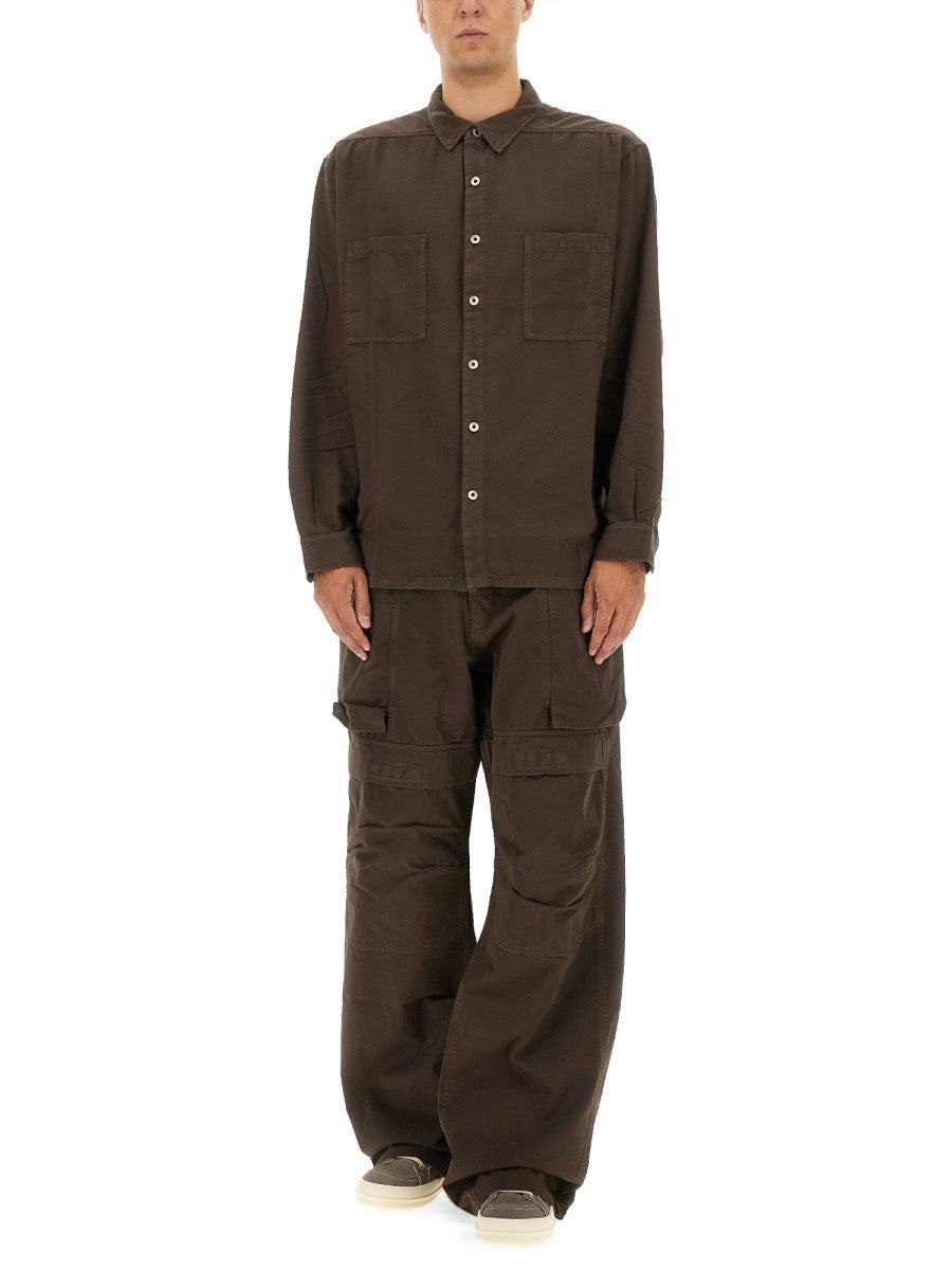 RICK OWENS DRKSHDW - Man - Brown - Pants