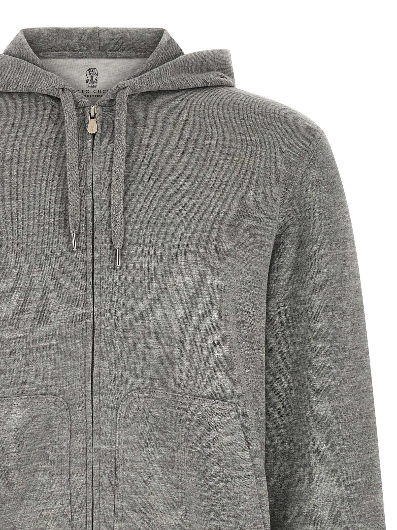 Brunello Cucinelli - nan - Grey - Sweatshirt
