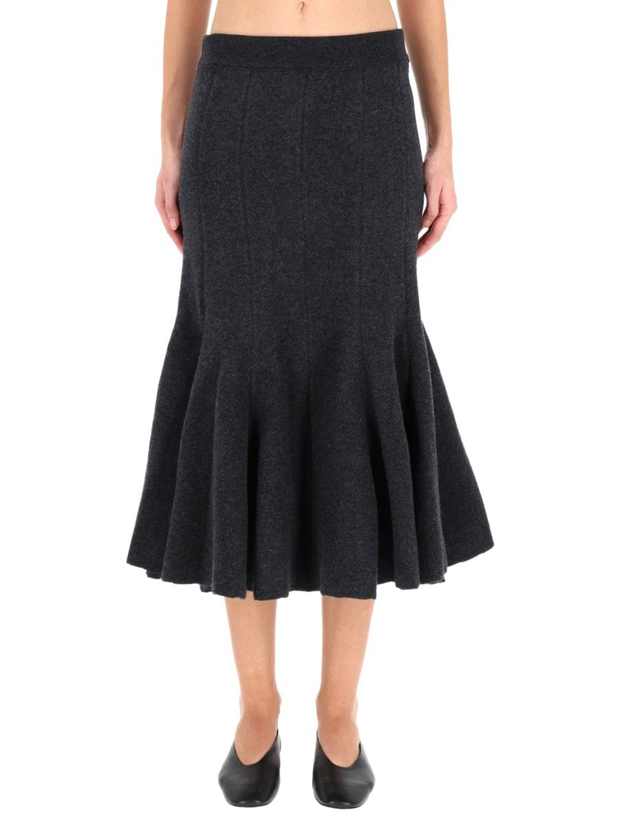 Bottega Veneta - Woman - Grey - Skirt