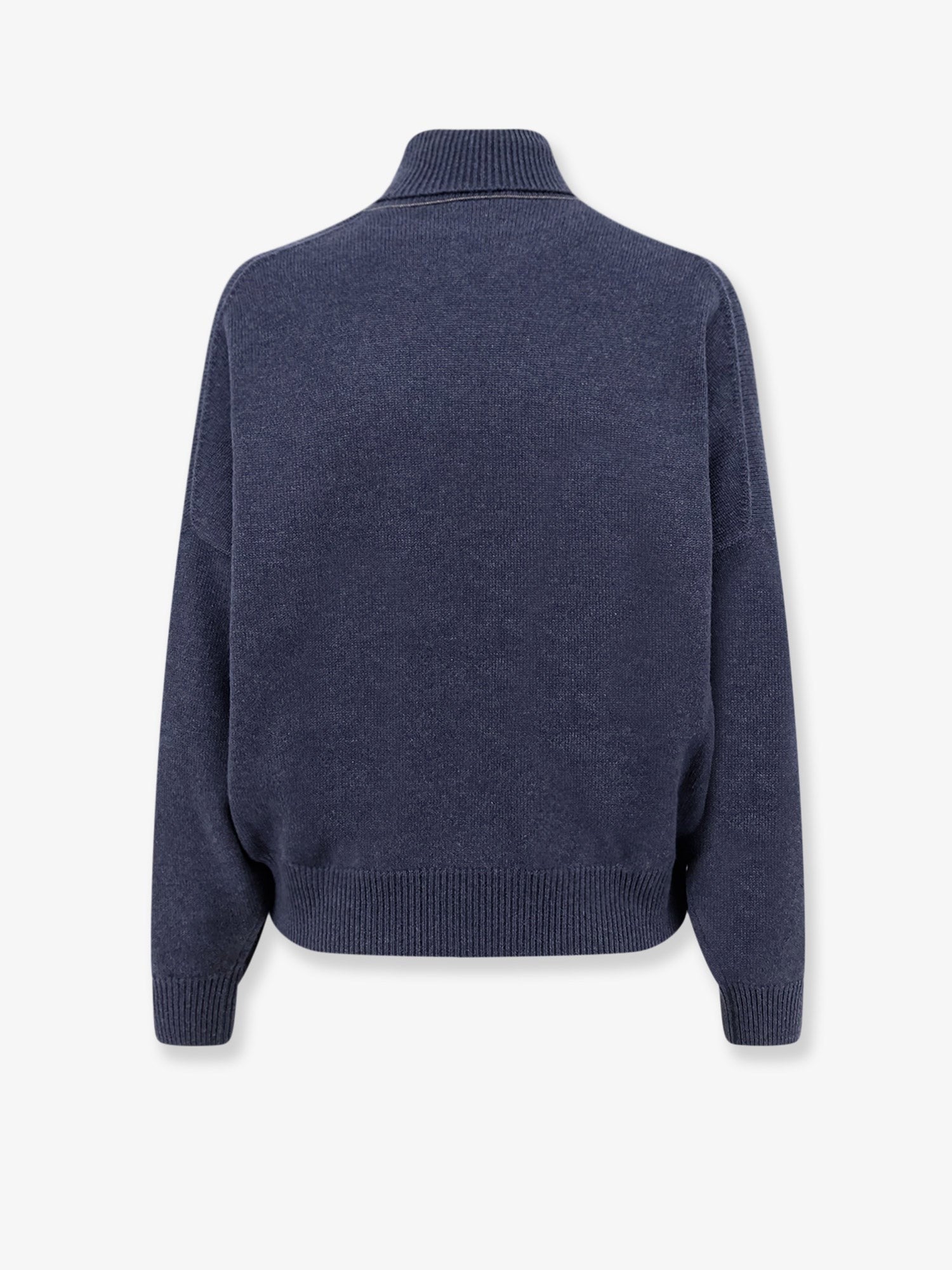 Brunello Cucinelli - Woman - Blue - Knit Sweater
