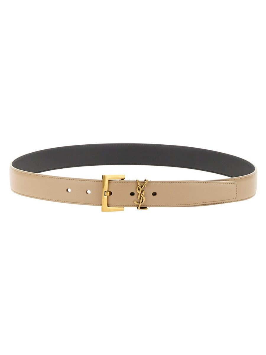Saint Laurent - Woman - Beige - Belt