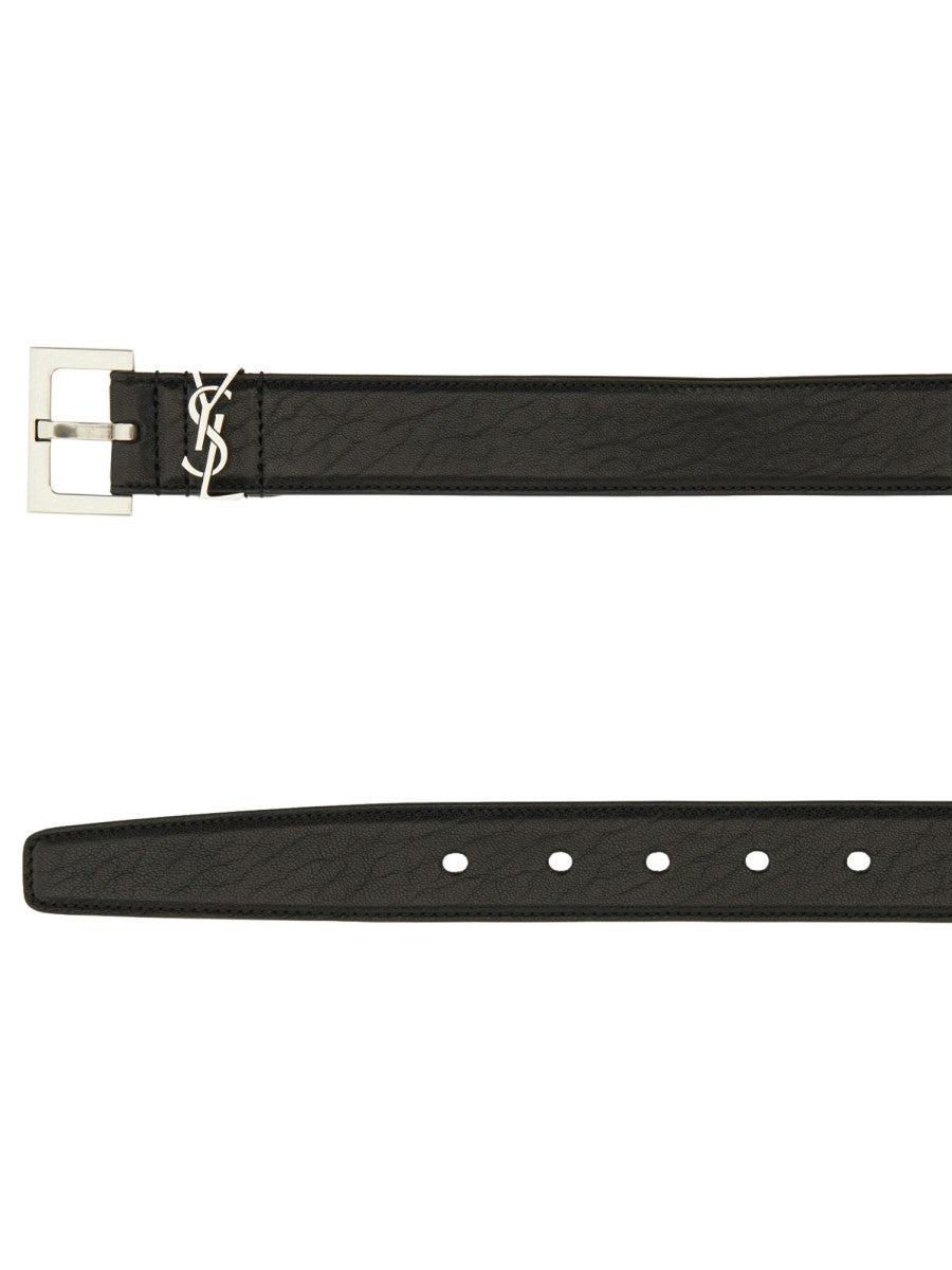 Saint Laurent - Férfi - Fekete - Öv