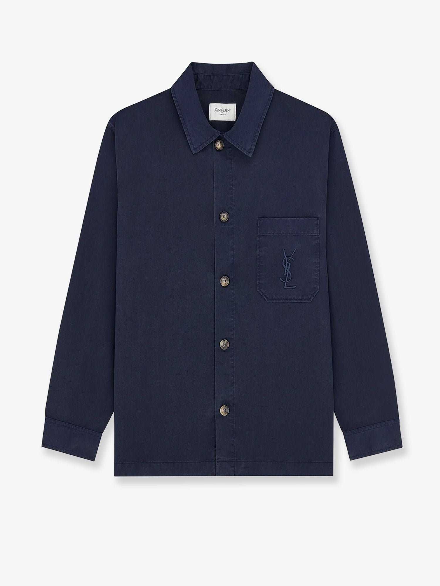 Saint Laurent - Férfi - Kék - Ing
