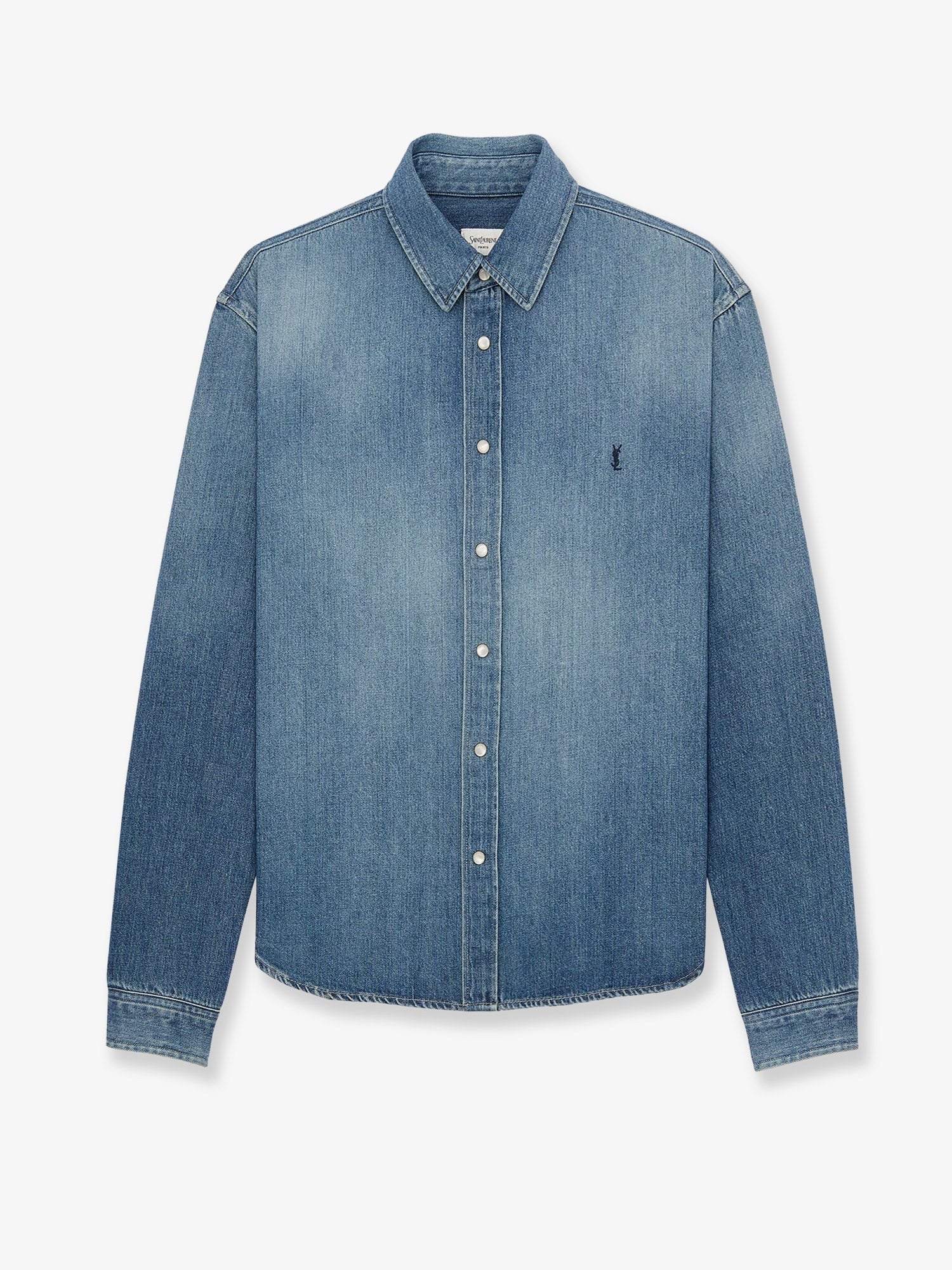 Saint Laurent - Férfi - Kék - Ing