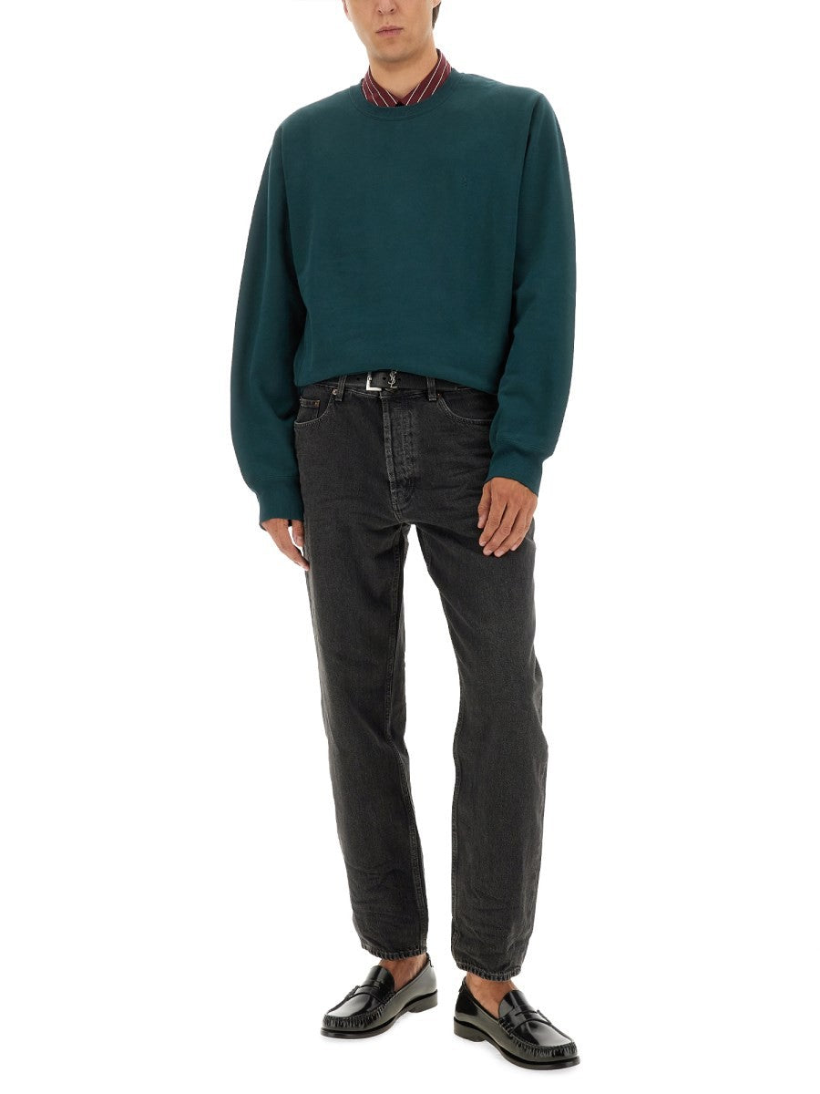 Saint Laurent - Man - Green - Sweater