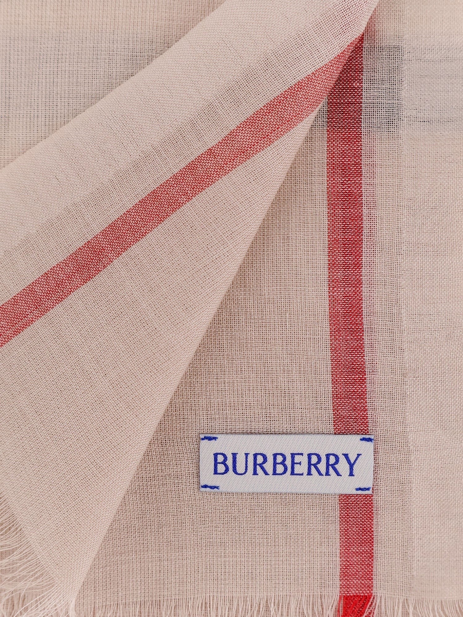 Burberry - Férfi - Kő színű kockás - Sál