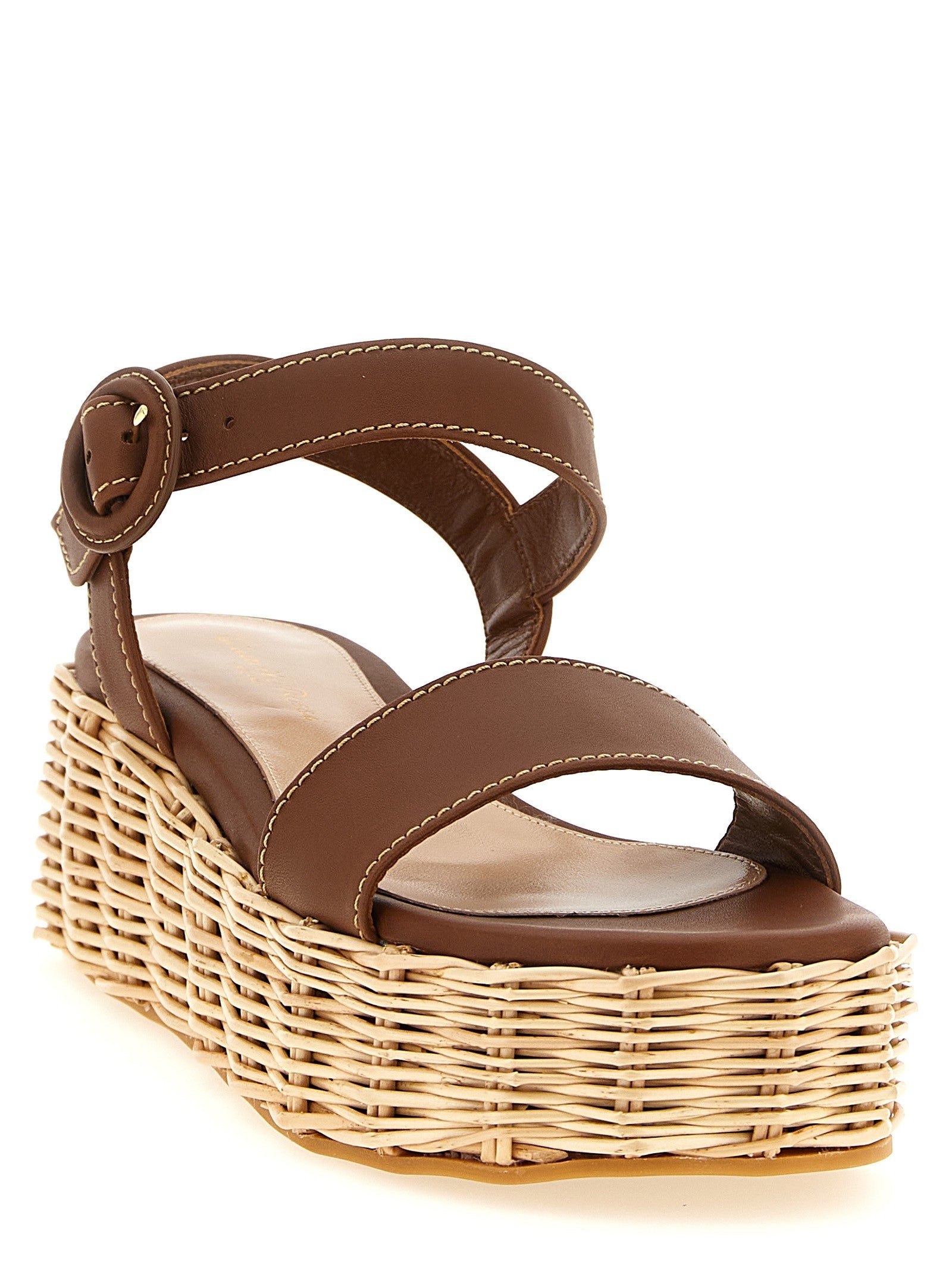 GIANVITO ROSSI - nan - Brown - Wedge