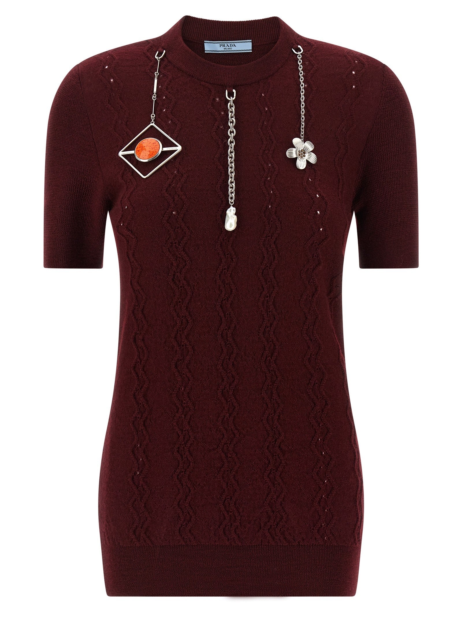 PRADA - nan - Red - Sweater