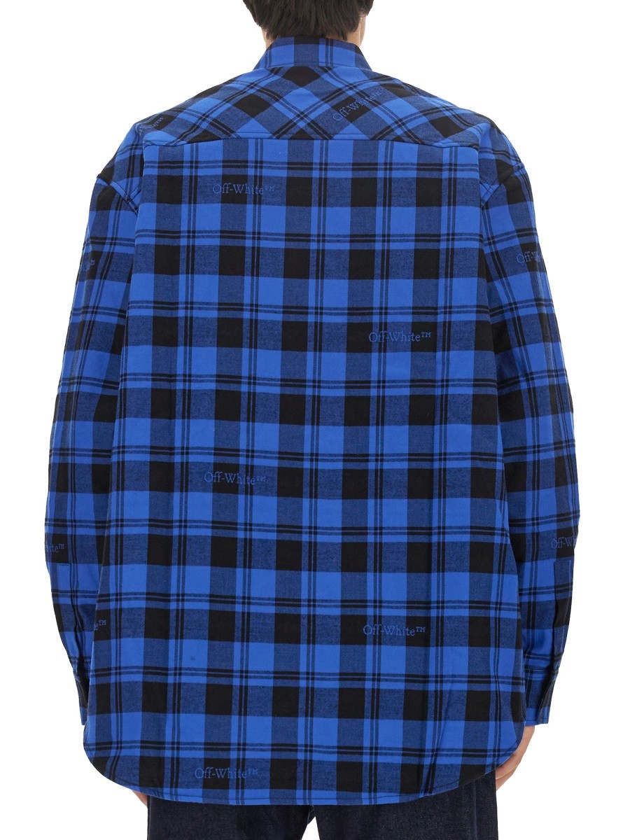 Off-white - Férfi - Kék - Póló