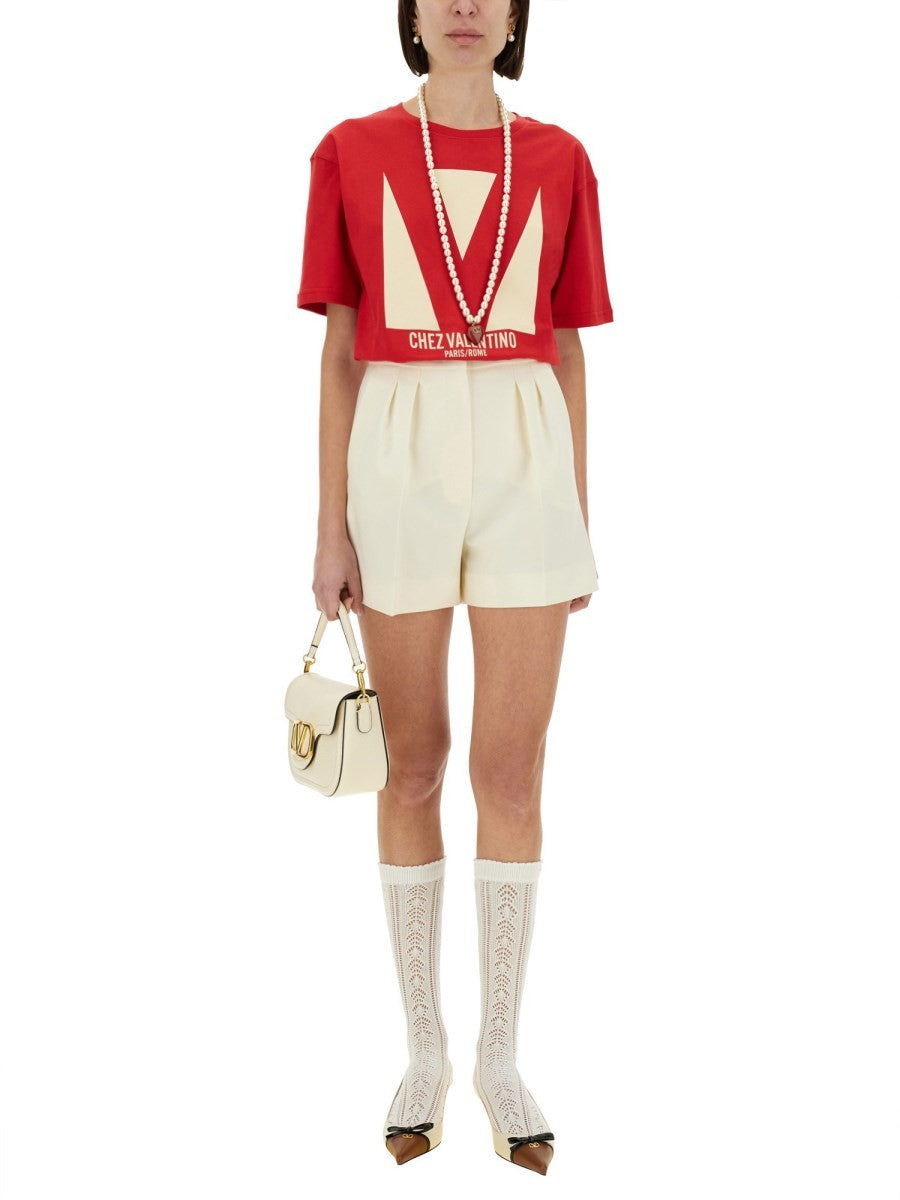 Valentino - Woman - Red - T-shirt