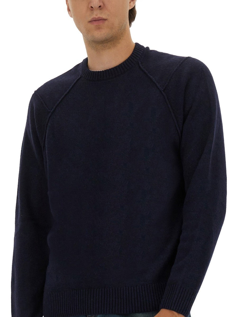 Woolrich - Man - Blue - Sweater