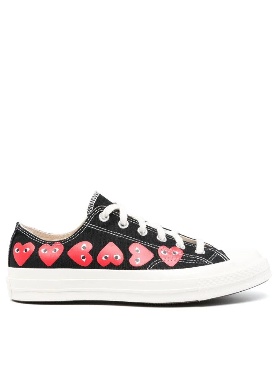 COMME DES GARCONS PLAY CONVERSE - Unisex - Fekete - Sportcipő