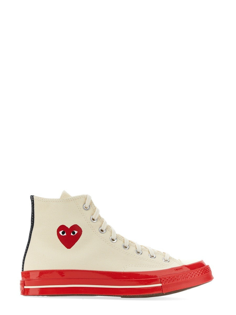 COMME DES GARCONS PLAY CONVERSE - Férfi - Fehér - Sportcipő
