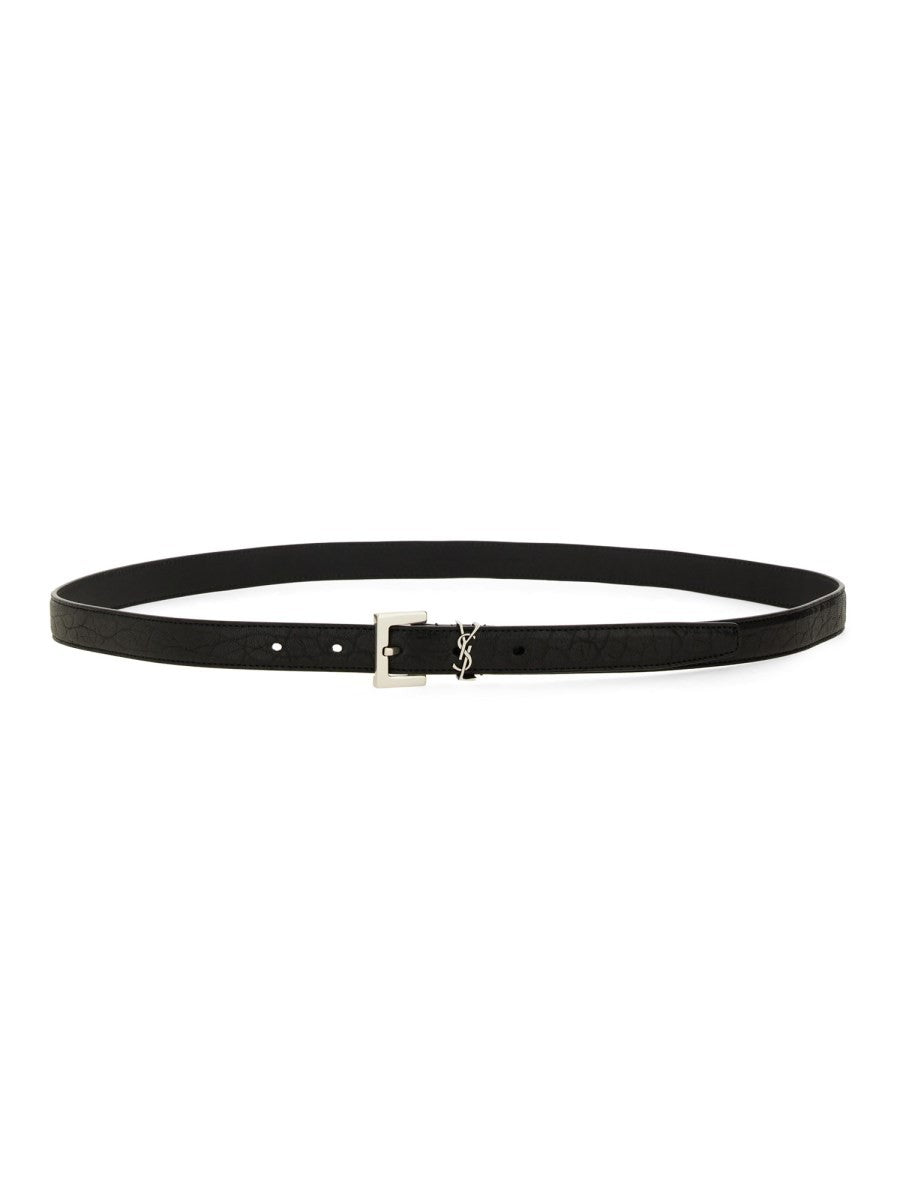 Saint Laurent - Man - Black - Belt