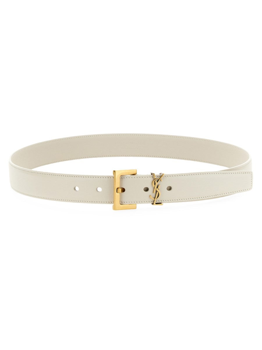 Saint Laurent - Woman - Beige - Belt