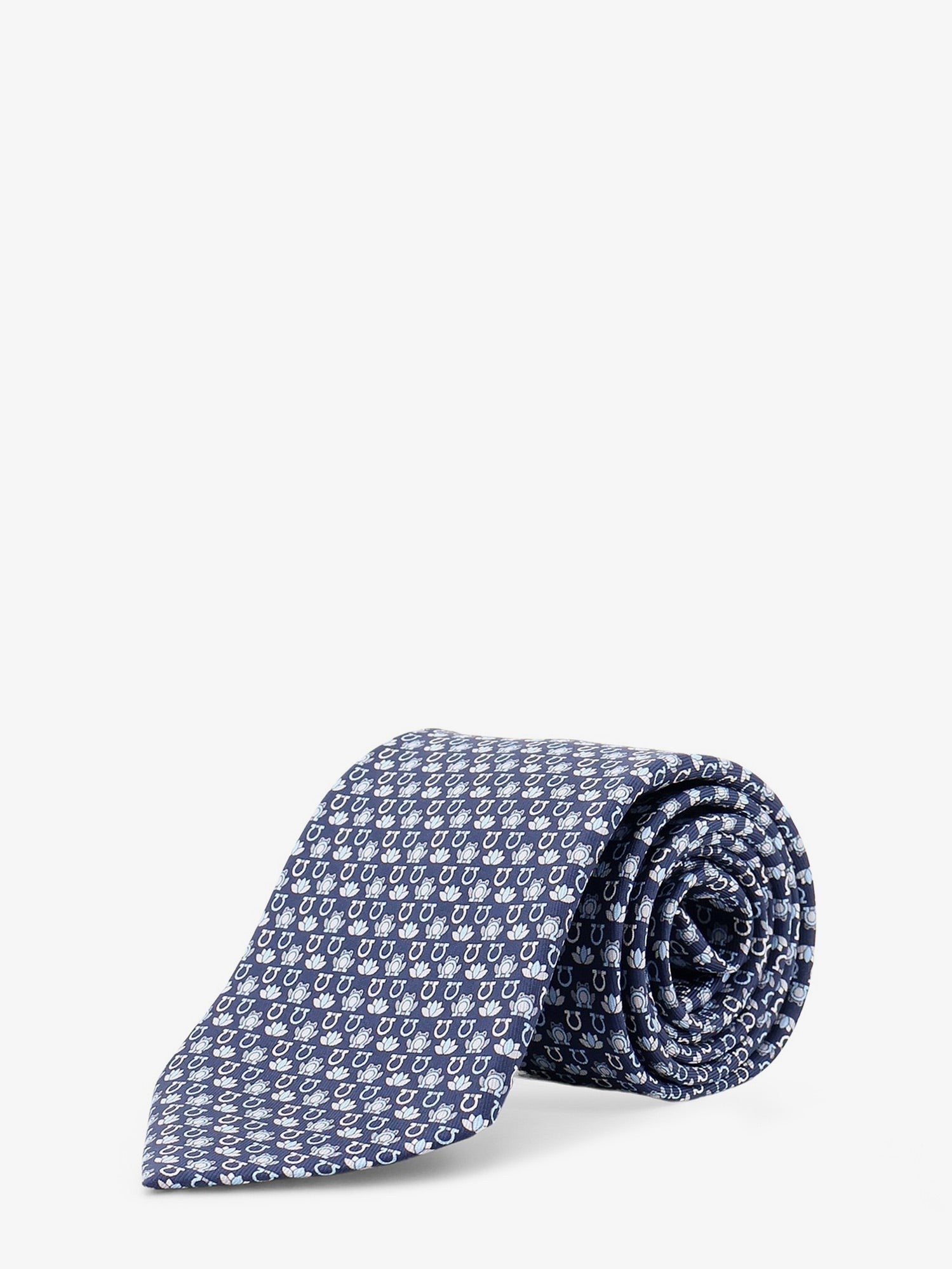 Ferragamo - Man - Blue - Tie
