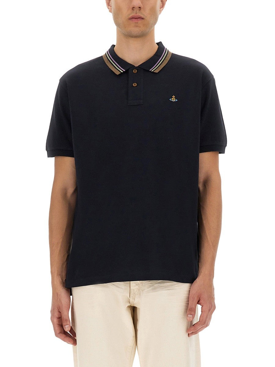 Vivienne Westwood - Man - Blue - Polo Shirt
