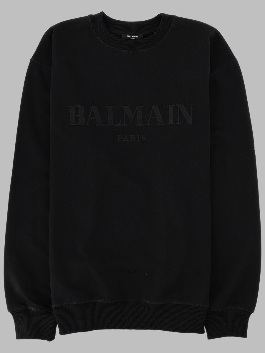 Balmain - Man - Black - Sweatshirt
