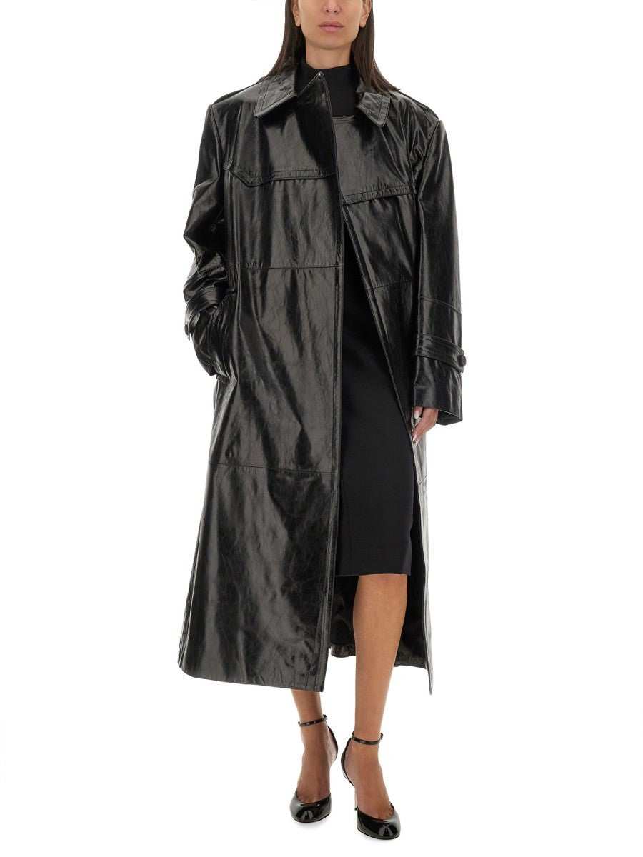 Sportmax - Woman - Black - Leather Jacket