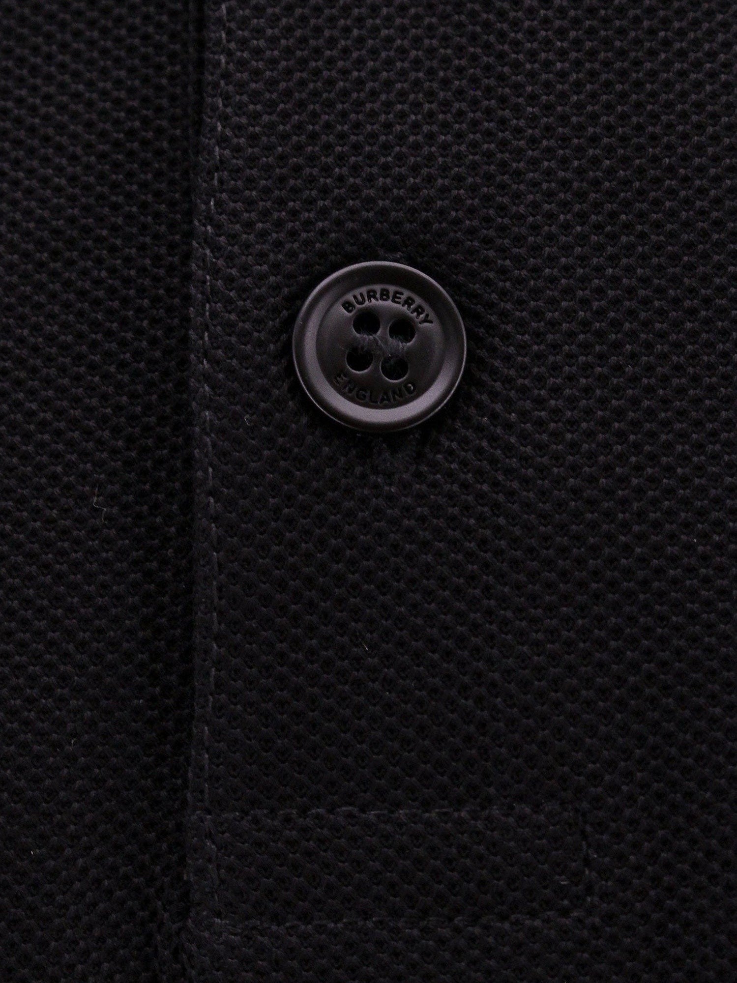 Burberry - Man - Black - Polo Shirt